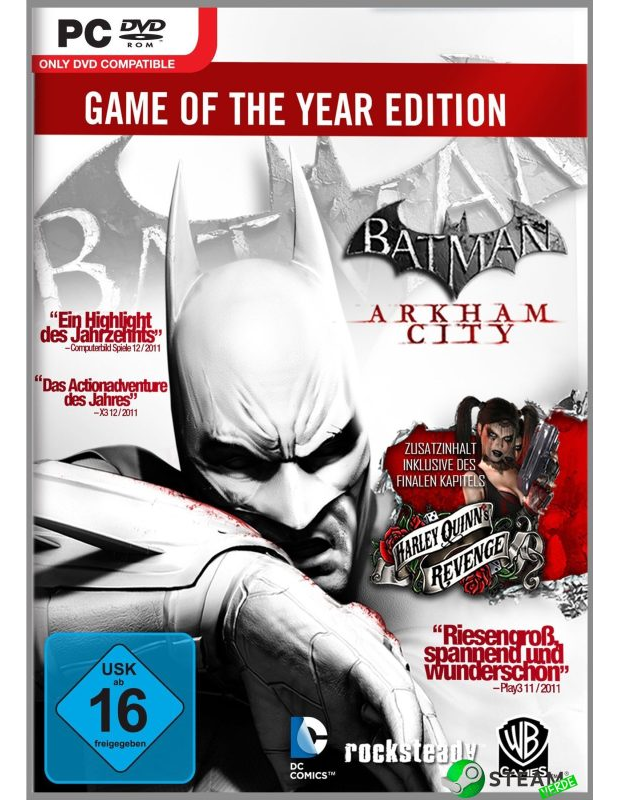 Batman Arkham City (2012) Game of The Year Edition v1.1 PT-BR + Todas as DLC's + FIX Tradução torrent [REPACK-KaOs/GOG]